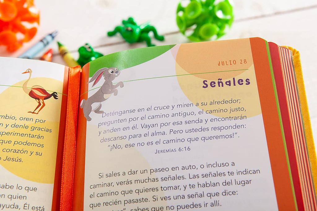 Mi tiempo con Dios para niños: 365 días devocionario