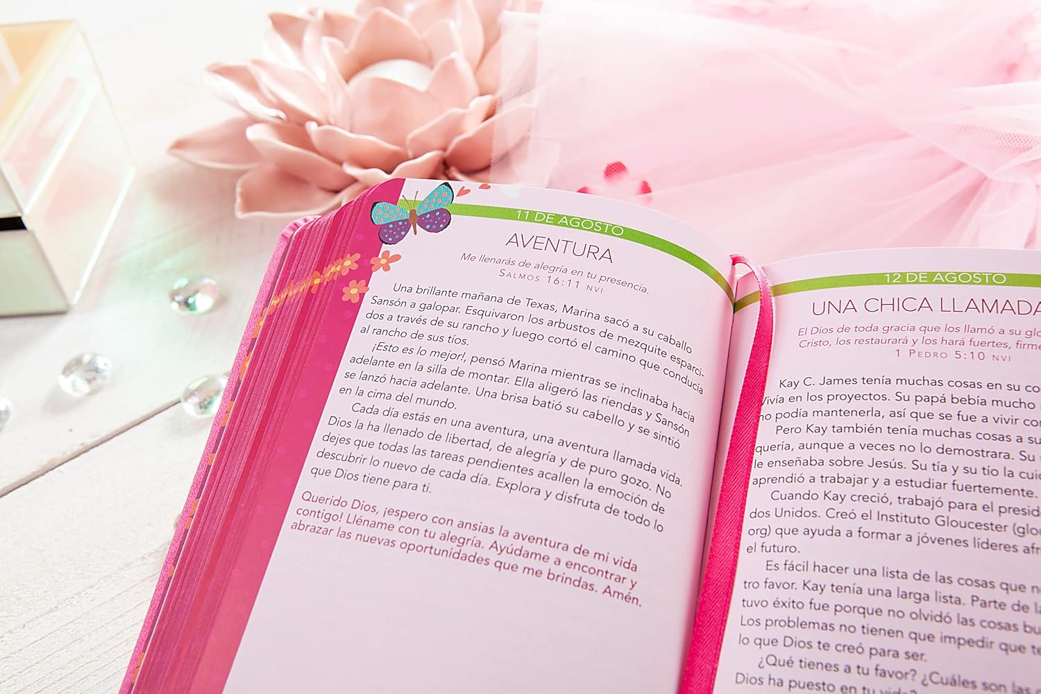 Mi tiempo con Dios para niñas: 365 días devocionario