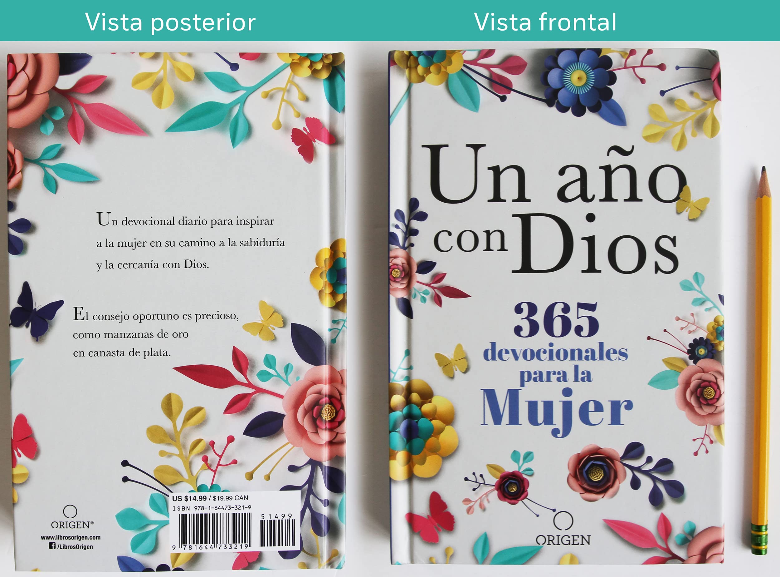 Un año con Dios: 365 devocionales para la mujer
