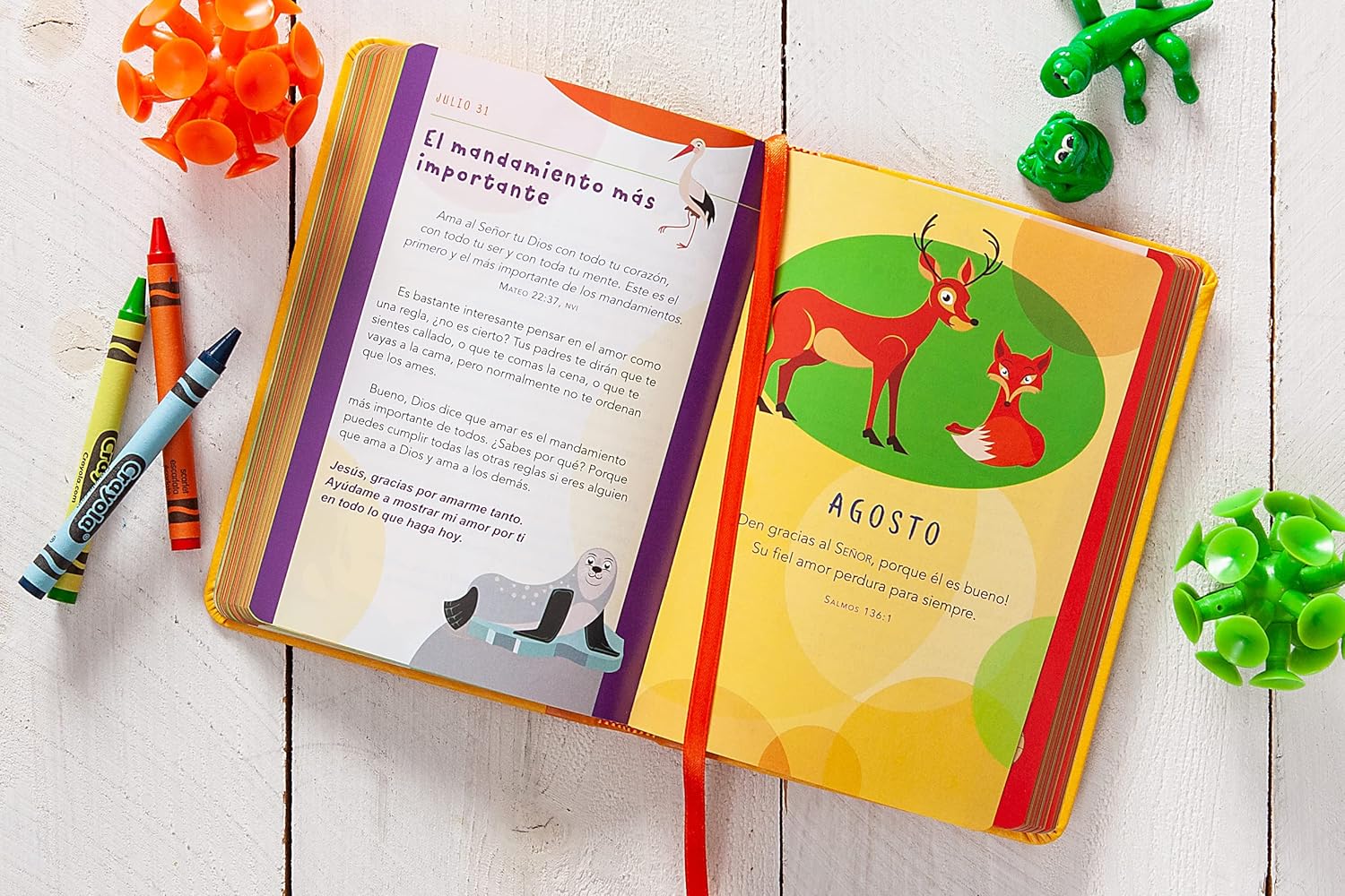 Mi tiempo con Dios para niños: 365 días devocionario